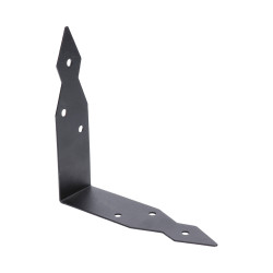 Dekoratívny/ozdobný uholník 146x40mm, 1,5mm, prášková farba Dekoratívny/ozdobný uholník 146x40mm, 1,5mm, prášková farba